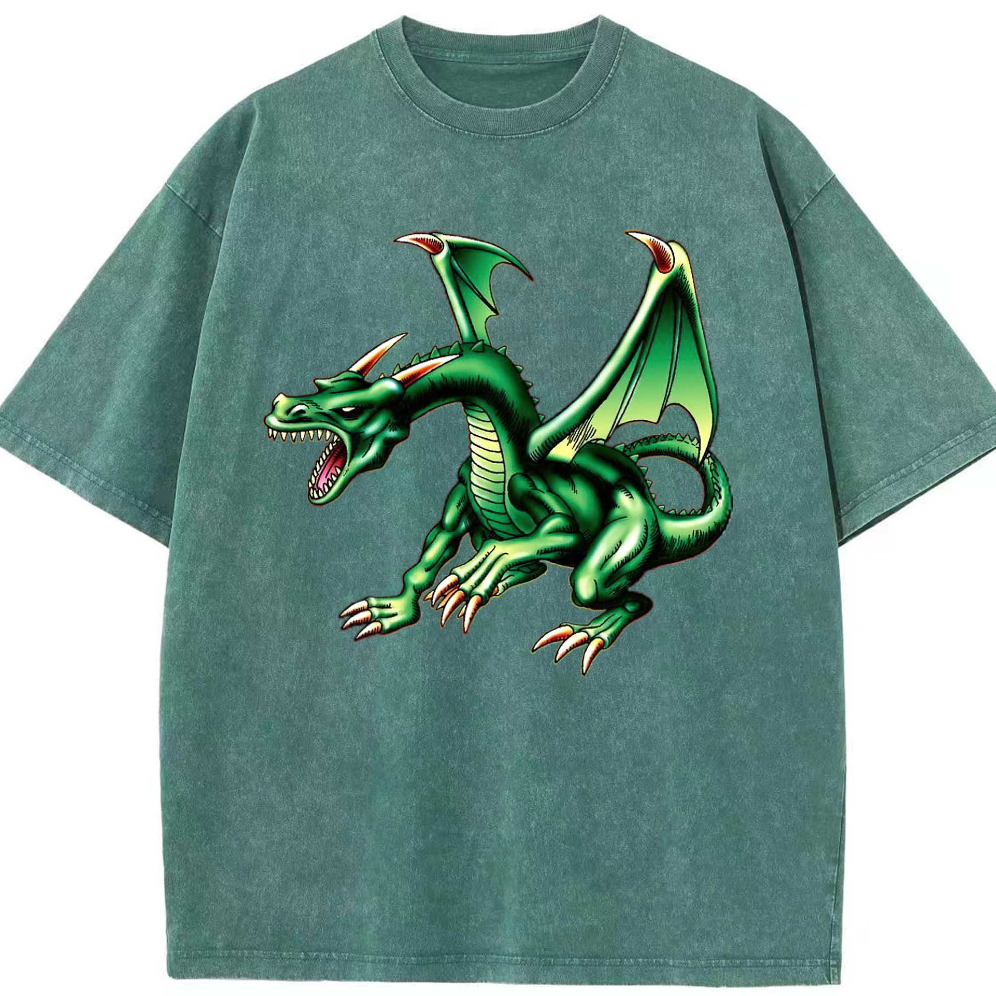 （画像用） 遊☆戯☆王 Yu-Gi-Oh! 綿100% ヴィンテージ風 半袖Tシャツ（フロントプリント）
